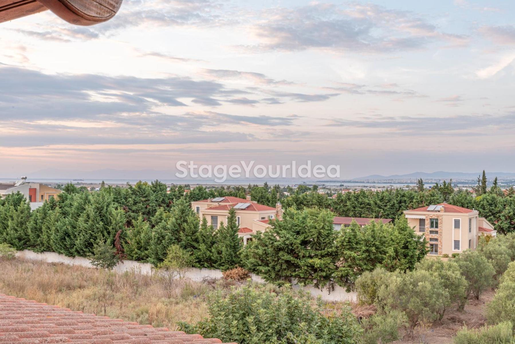 Luxury Appartment, Only 7 Minutes From Thessaloniki Airport And 15 Minutes From City Center ,For 8-23 People Also For Gatherings And Parties Neon Rysion Exteriér fotografie