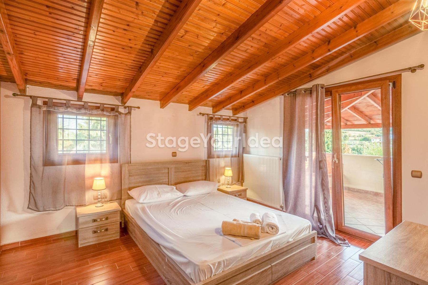 Luxury Appartment, Only 7 Minutes From Thessaloniki Airport And 15 Minutes From City Center ,For 8-23 People Also For Gatherings And Parties Neon Rysion Exteriér fotografie