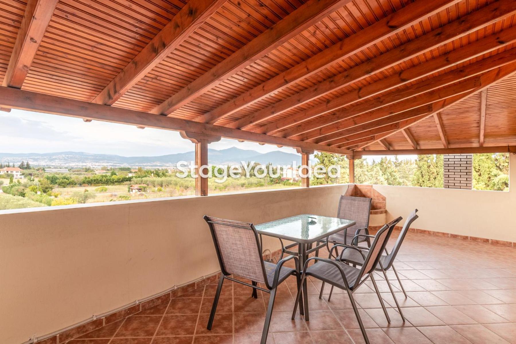 Luxury Appartment, Only 7 Minutes From Thessaloniki Airport And 15 Minutes From City Center ,For 8-23 People Also For Gatherings And Parties Neon Rysion Exteriér fotografie